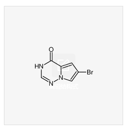 6-溴吡咯并[2,1-F][1,2,4]三嗪-4(1H)-酮,6-bromo-3H,4H-pyrrolo[2,1-f][1,2,4]triazin-4-one