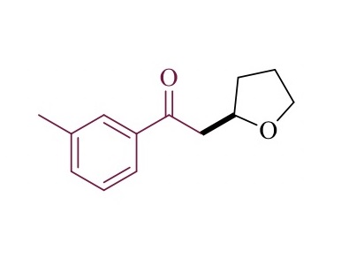 2-(四氫呋喃-2-基)-1-(3-甲氧基苯基)乙酮,1-(3-methoxyphenyl)-2-(tetrahydrofuran-2-yl)ethanone