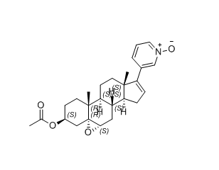 醋酸阿比特龍雜質(zhì)17,3-((3S,4aR,5aS,6aS,6bS,9aS,11aS,11bR)-3-acetoxy-9a,11b-dimethyl- 1,2,3,4,5a,6,6a,6b,7,9a,10,11,11a,11b-tetradecahydrocyclopenta[1,2] phenanthro[8a,9-b]oxiren-9-yl)pyridine 1-oxide