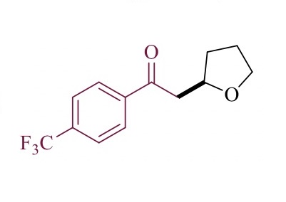 2-(四氫呋喃-2-基)-1-(4-(三氟甲基)苯基)乙酮,2-(tetrahydrofuran-2-yl)-1-(4-(trifluoromethyl)phenyl)ethanone