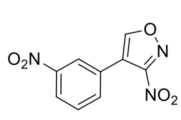 3-硝基-4-间硝基苯基异恶唑,3-nitro-4-(3-nitrophenyl)isoxazole