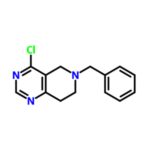 6-苄基-4-氯-5,6,7,8-四氢吡啶并[4,3-d]嘧啶,6-BENZYL-4-CHLORO-5,6,7,8-TETRAHYDROPYRIDO[4,3-D]PYRIMIDINE