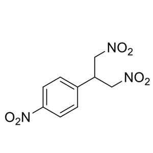 2-(4-硝基苯基)-1,3-二硝基丙烷,1-(1,3-dinitropropan-2-yl)-4-nitrobenzene