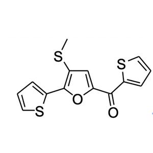 2-(噻唑-2)-5-(噻唑-2-甲酰基)-3-甲硫基呋喃