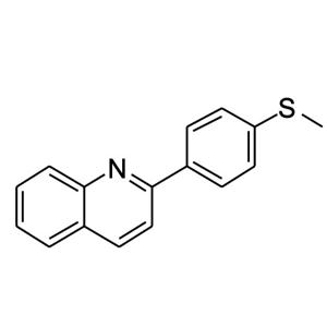 2-對(duì)甲硫苯基喹啉,2-(4-(methylthio)phenyl)quinoline