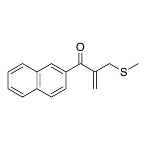 2-甲基硫甲基-1-(萘-2)丙-2-烯-1-酮,2-(methylthiomethyl)-1-(naphthalen-2-yl)prop-2-en-1-one