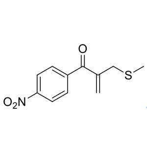 2-甲基硫甲基-1-对硝基苯基丙-2-烯-1-酮