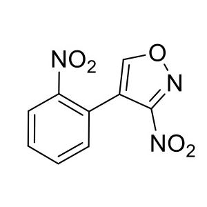 3-硝基-4-邻硝基苯基异恶唑,3-nitro-4-(2-nitrophenyl)isoxazole