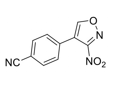 4-(3-硝基异恶唑-4)-苯腈,4-(3-nitroisoxazol-4-yl)benzonitrile