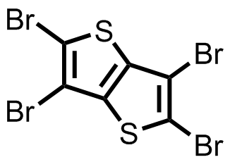 M8073,perbromothieno[3,2-b]thiophen