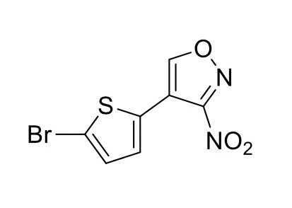 4-(5-溴噻吩-2)-3-硝基异恶唑,4-(5-bromothiophen-2-yl)-3-nitroisoxazole