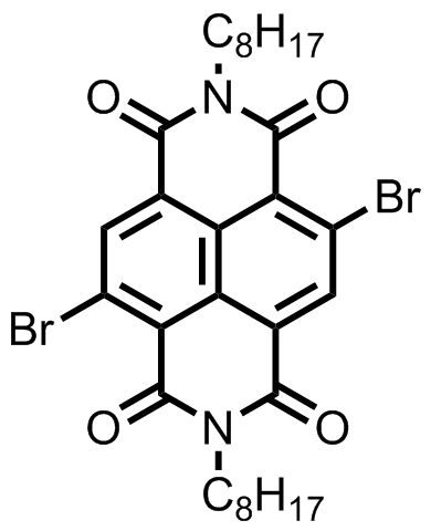 M8111,2,6-dibromo-N,N'-dioctyl-naphthalene-1,4,5,8-tetracarboxylic acid diimide