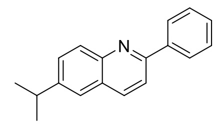 6-異丙基-2-苯基喹啉,6-isopropyl-2-phenylquinoline