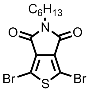 M8154,1,3-dibromo-5-hexyl-4H-thieno[3,4-c]pyrrole-4,6(5H)-dione