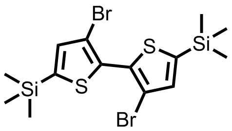 M8233,(3,3'-dibromo-2,2'-bithiophene-5,5'-diyl)bis(trimethylsilane)