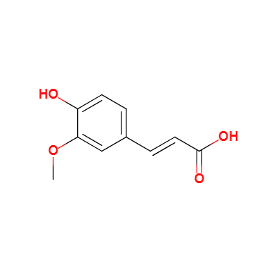 3-甲氧基-4-羟基肉桂酸,4-Hydroxy-3-methoxycinnamic acid