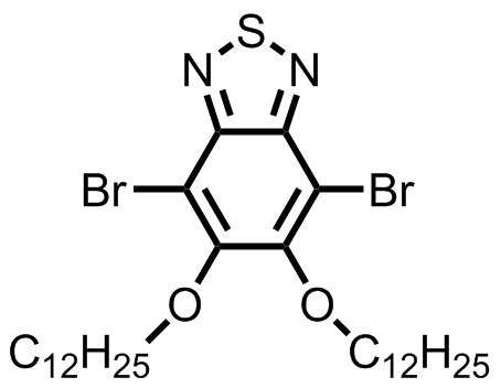 M8486,4,7-dibromo-5,6-bis(dodecyloxy)benzo[c][1,2,5]thiadiazole