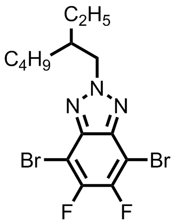 M8520,4,7-dibromo-2-(2-ethylhexyl)-5,6-difluoro-2H-benzo[d][1,2,3]triazole