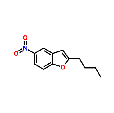 2-丁基-5-硝基苯并呋喃,2-Butyl-5-nitrobenzofuran