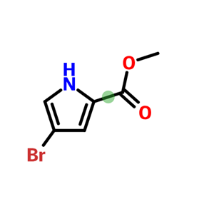 4-溴-1H-吡咯-2-羧酸甲酯,Methyl 4-broMopyrrole-2-carboxylate