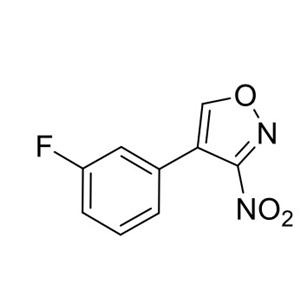 4-(3-氟苯)-3-硝基异恶唑