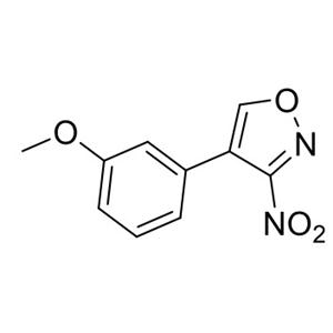 4-(3-甲氧苯)-3-硝基异恶唑