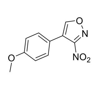 4-(4-甲氧苯)-3-硝基异恶唑,4-(4-methoxyphenyl)-3-nitroisoxazole