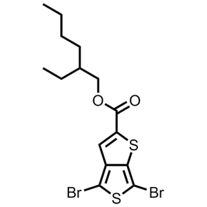 M8091,2-ethylhexyl 4,6-dibromothieno[3,4-b]thiophene-2-carboxylate