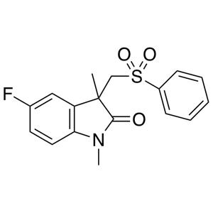 5-氟-1,3-二甲基-3-((苯磺酰基)甲基)吲哚啉-2-酮