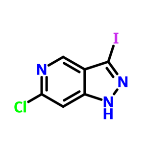 6-氯-3-碘-1H-吡唑并[4,3-c]吡啶,6-Chloro-3-iodo-1H-pyrazolo[4,3-c]pyridine