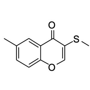 7-甲基-3-甲硫基苯并吡喃-4-酮