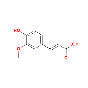 3-甲氧基-4-羟基肉桂酸,4-Hydroxy-3-methoxycinnamic acid