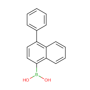 (1-苯基萘-4-基)硼酸,4-phenylnaphthalen-1-ylboronic acid
