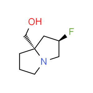 ((2R,7aS)-2-fluorotetrahydro-1H-pyrrolizin-7a(5H)-yl)methanol