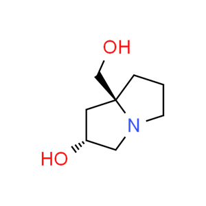 (2R,7aS)-7a-(hydroxymethyl)hexahydro-1H-pyrrolizin-2-ol