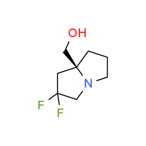 (S)-(2,2-difluorotetrahydro-1H-pyrrolizin-7a(5H)-yl)methanol