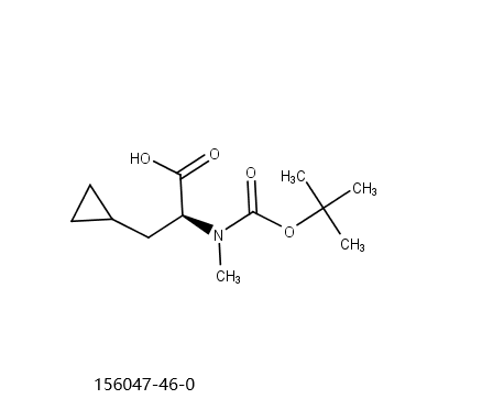 (2S)-2-{[(tert-butoxy)carbonyl](methyl)amino}-3-cyclopropylpropanoic acid