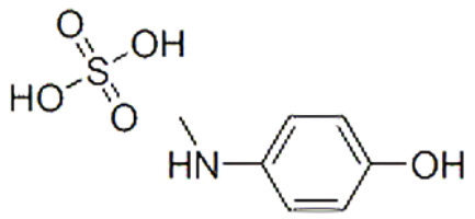 4-甲氨基苯酚硫酸鹽,4-Methylaminophenol sulfate