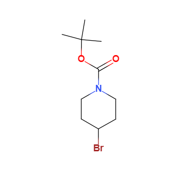 4-溴-N-Boc-哌啶,tert-butyl 4-bromopiperidine-1-carboxylate