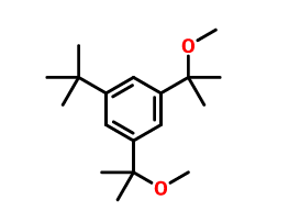 1-叔丁基-3,5-二(2-甲氧基-2-丙烷基)苯,1-(tert-butyl)-3,5-bis(2-methoxypropan-2-yl)benzene