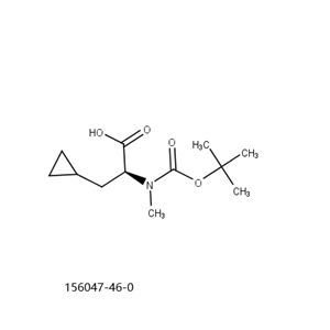 (2S)-2-{[(tert-butoxy)carbonyl](methyl)amino}-3-cyclopropylpropanoic acid