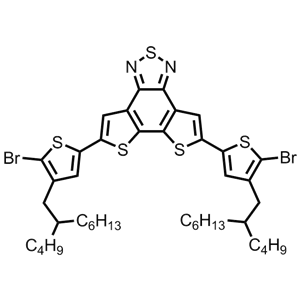 M8951,5,8-bis(5-bromo-4-(2-butyloctyl)thiophen-2-yl)dithieno[3