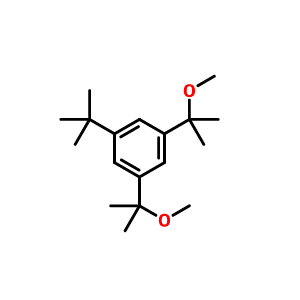 1-叔丁基-3,5-二(2-甲氧基-2-丙烷基)苯,1-(tert-butyl)-3,5-bis(2-methoxypropan-2-yl)benzene