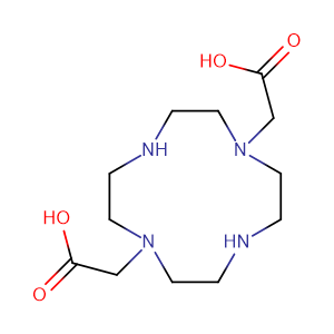 1,4,7,10-四氮杂环十二烷-1,7-二乙酸,1,4,7,10-Tetraazacyclododecane-1,7-diacetic acid