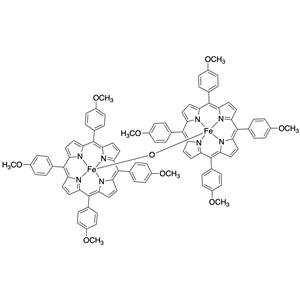 Μ-氧-双铁四对甲氧苯基卟啉,μ-oxo-bis(meso-tetra-p-methoxyphenylporphyrin)iron(III)