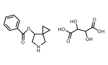 5-氮杂螺[2.4]庚烷-7-苯甲酸酯 酒石酸盐,5-azaspiro[2.4]heptan-7-yl benzoate tartaric acid