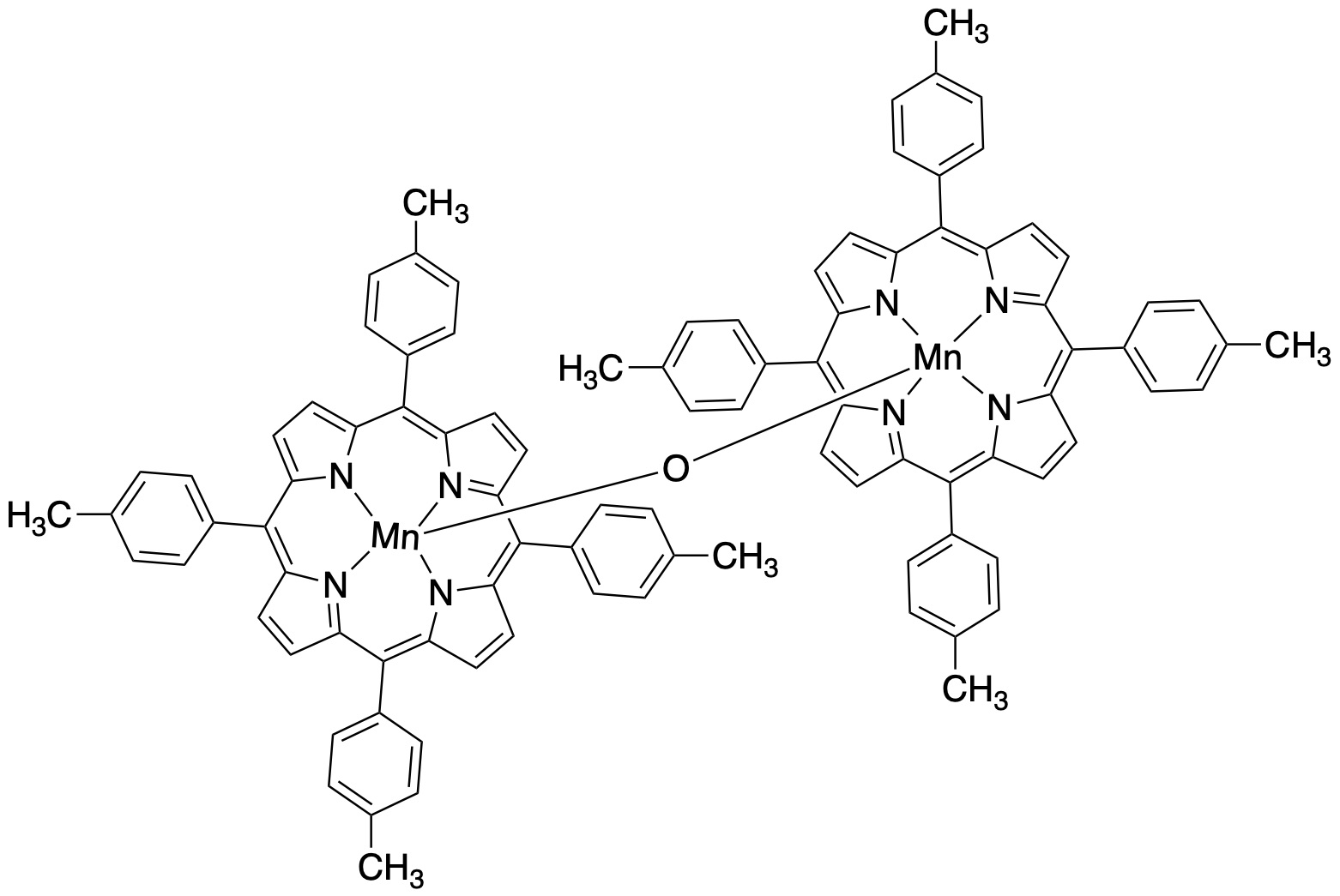 Μ-氧-雙四對甲苯基卟啉錳,Manganese(III)meso-tetrakis(4-methylphenyl)porphine-μ-oxodimer