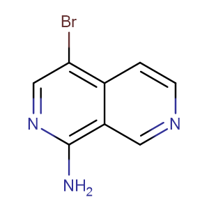 4-溴-2,7-萘啶-1-胺