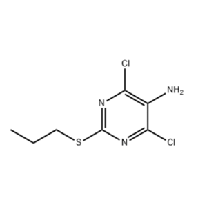 4,6-二氯 -2-(丙硫基)-5-氨基嘧啶,4,6-dichloro-2-propylthiopyrimidine-5-amine