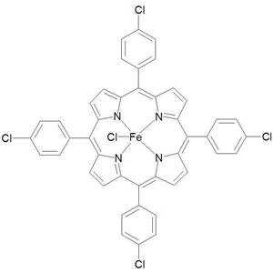 四对氯苯基卟啉铁,5,10,15,20-tetra(p-chlorophenyl)porphyrin iron(III) chloride